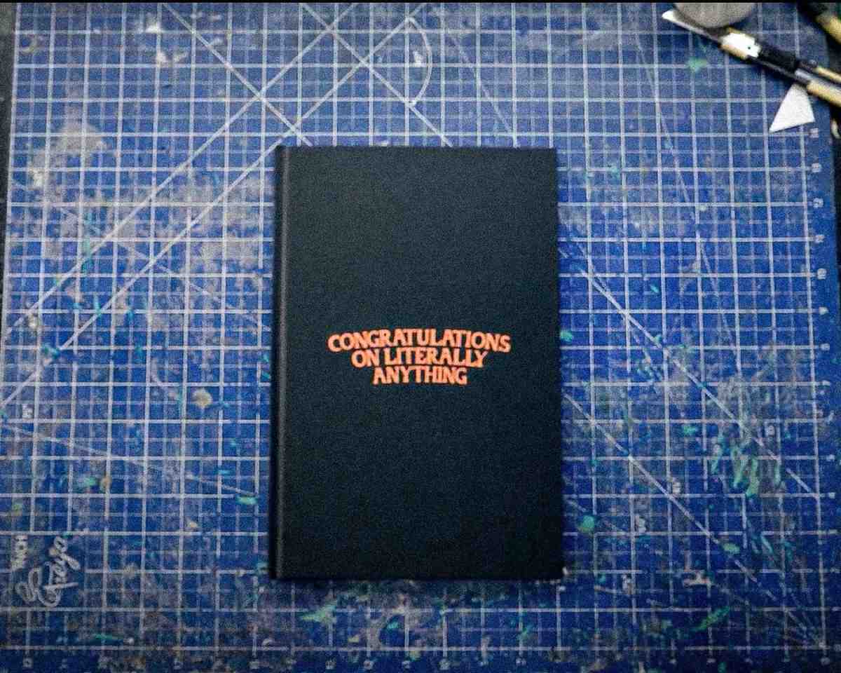 Congratulations On Literally Anything for Memoriku Photobooks