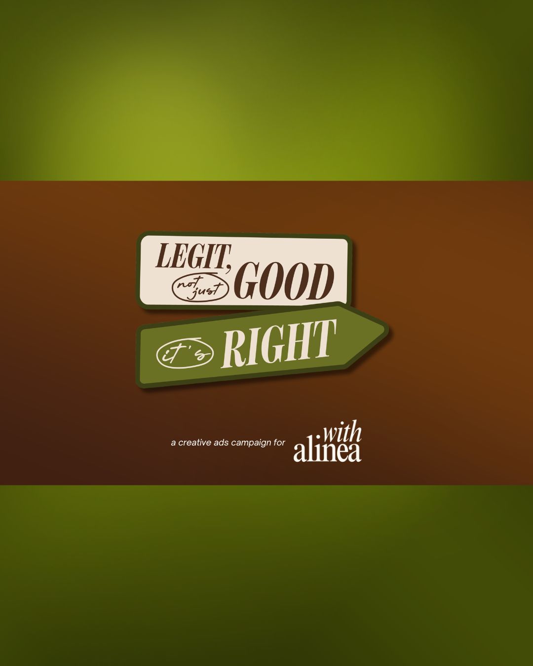 LEGIT, not just Good. It’s Right