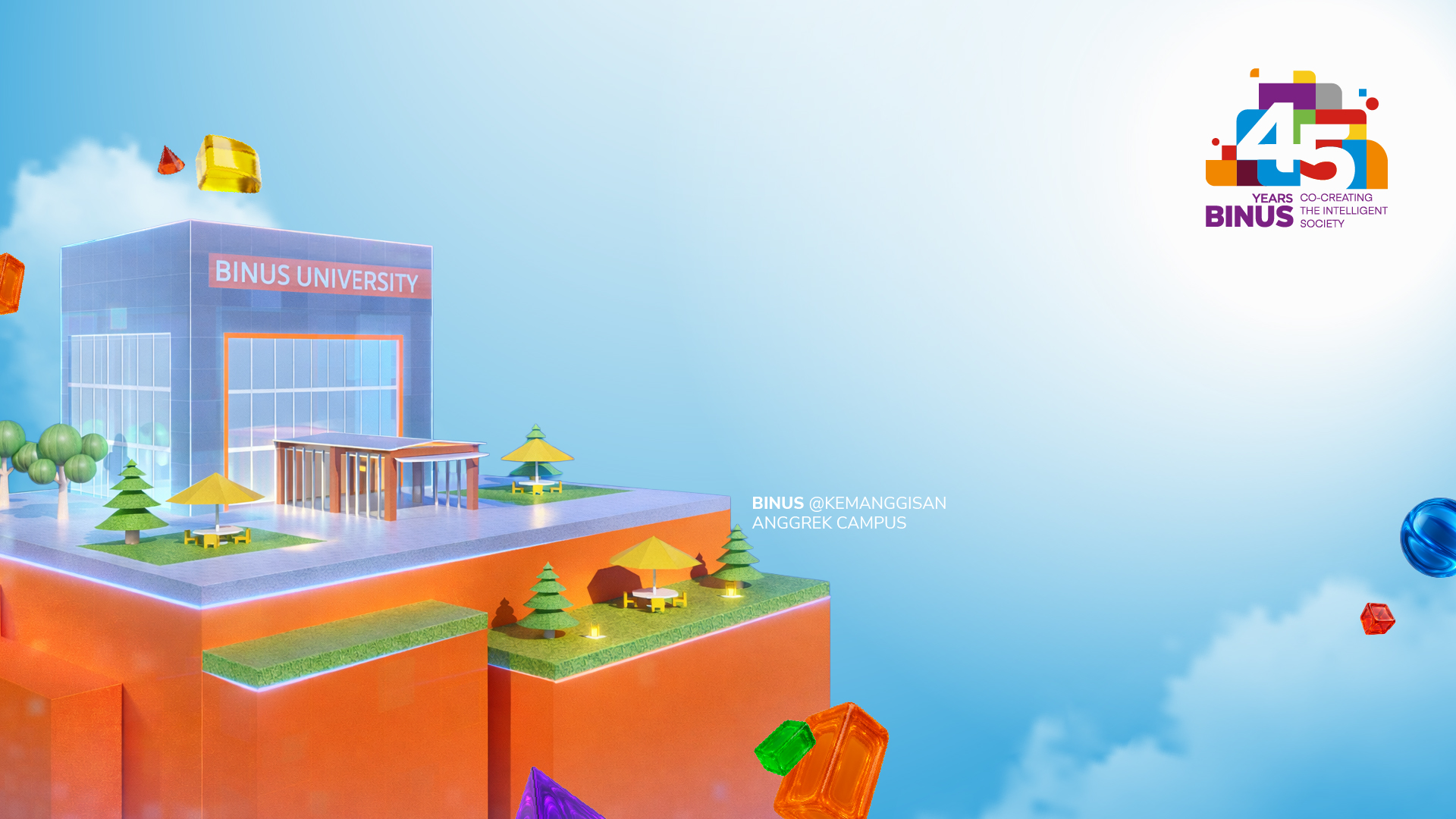00 Wallpaper BINUS @Kemanggisan Anggrek Campus