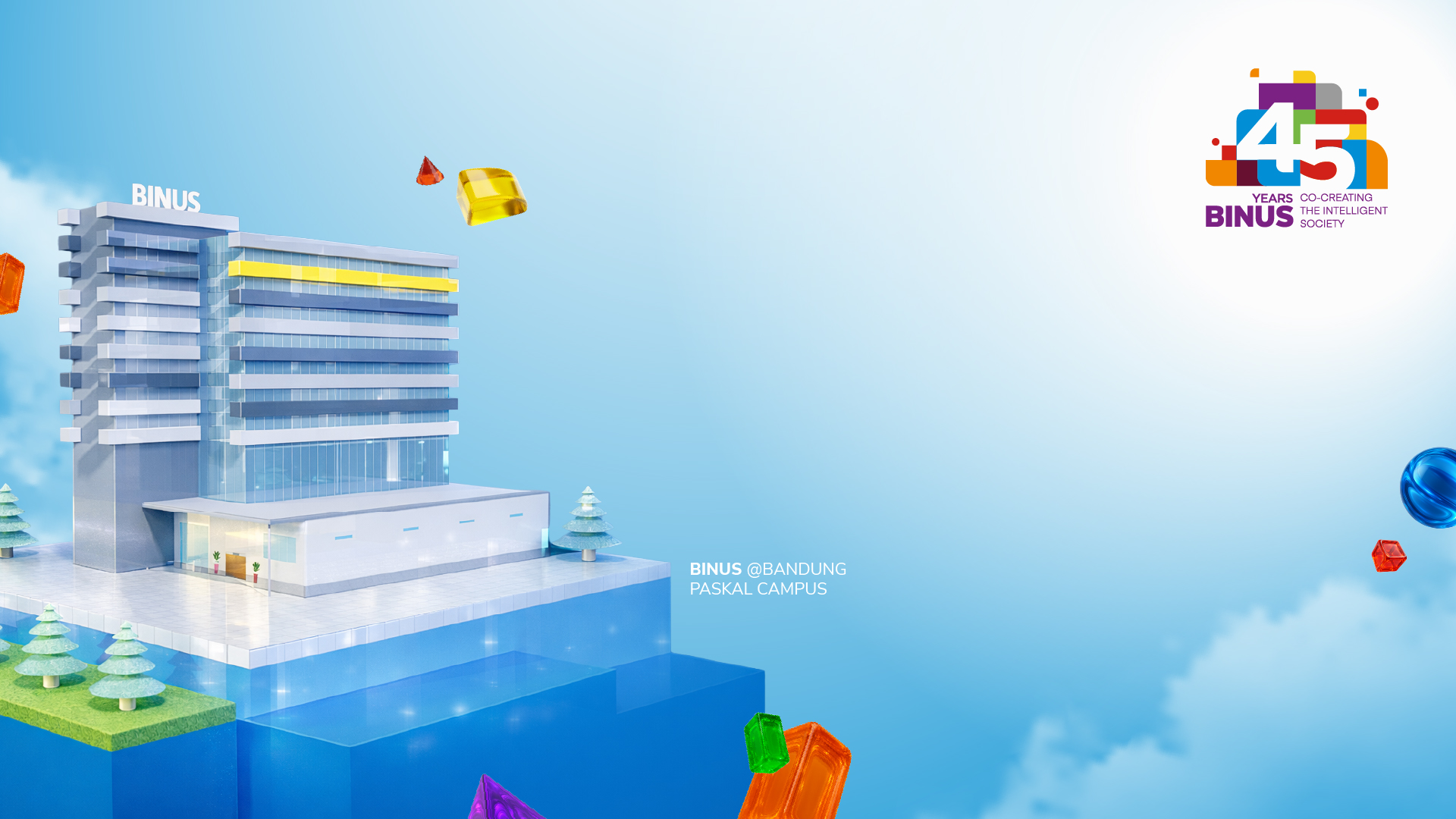 00 Wallpaper BINUS @Bandung Paskal Campus